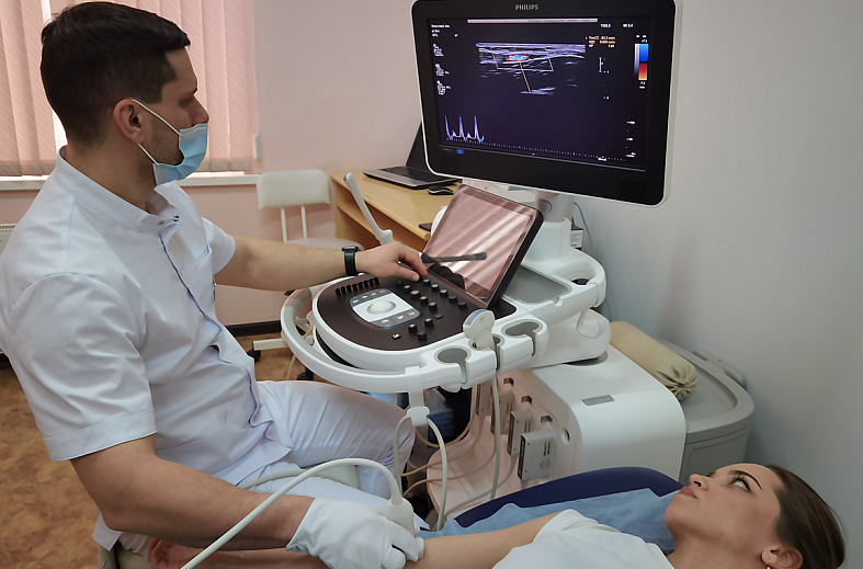 УЗИ артерий руки - Дуплексное сканирование с ультразвуковой допплерографией артерий верхних конечностей (триплексное сканирование) на аппарате элитного класса (одна рука)